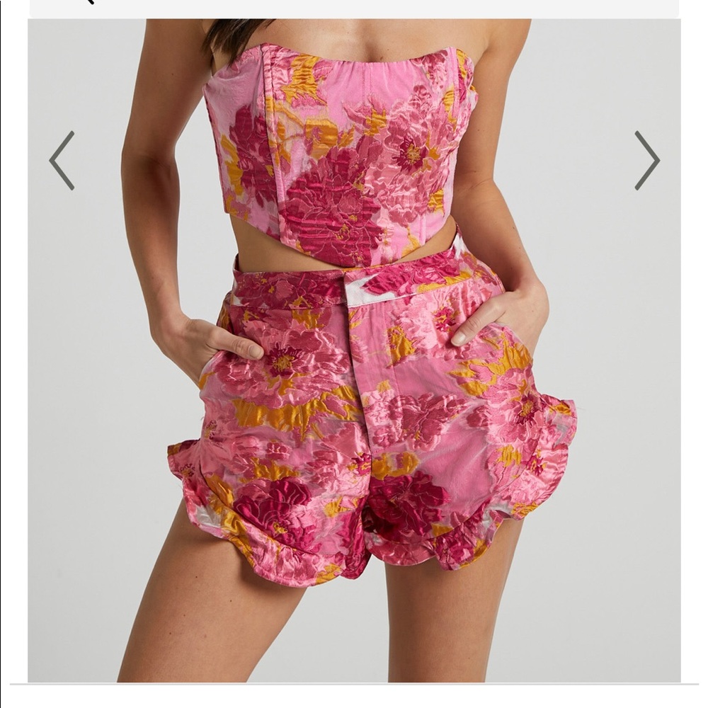 NWT Shopo. Brailey top bustier - pink